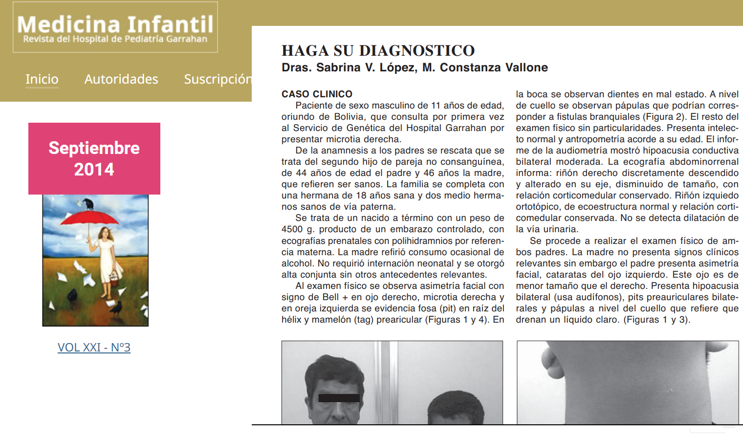 Publicacion de la Dra. Sabrina Lopez Genetista